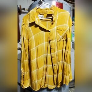 Yellow Light Weight Flannel